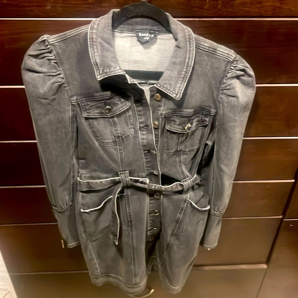 Bebe Jean dress, size 10